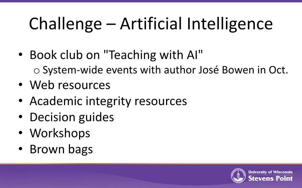 challenge artificial intelligence