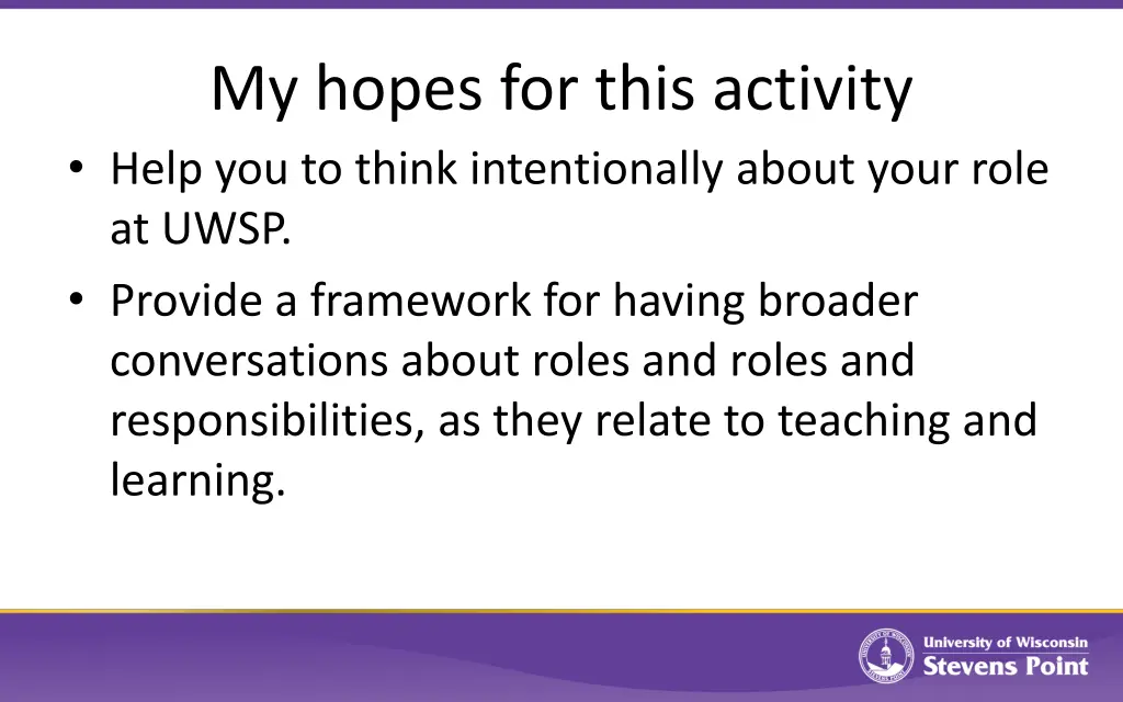 my hopes for this activity help you to think