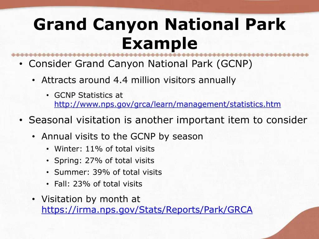 grand canyon national park example