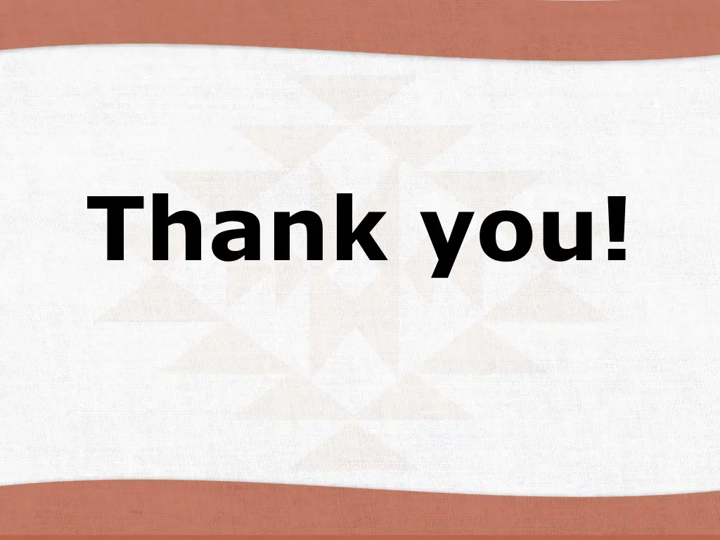 thank you
