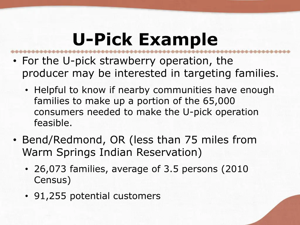 u pick example for the u pick strawberry
