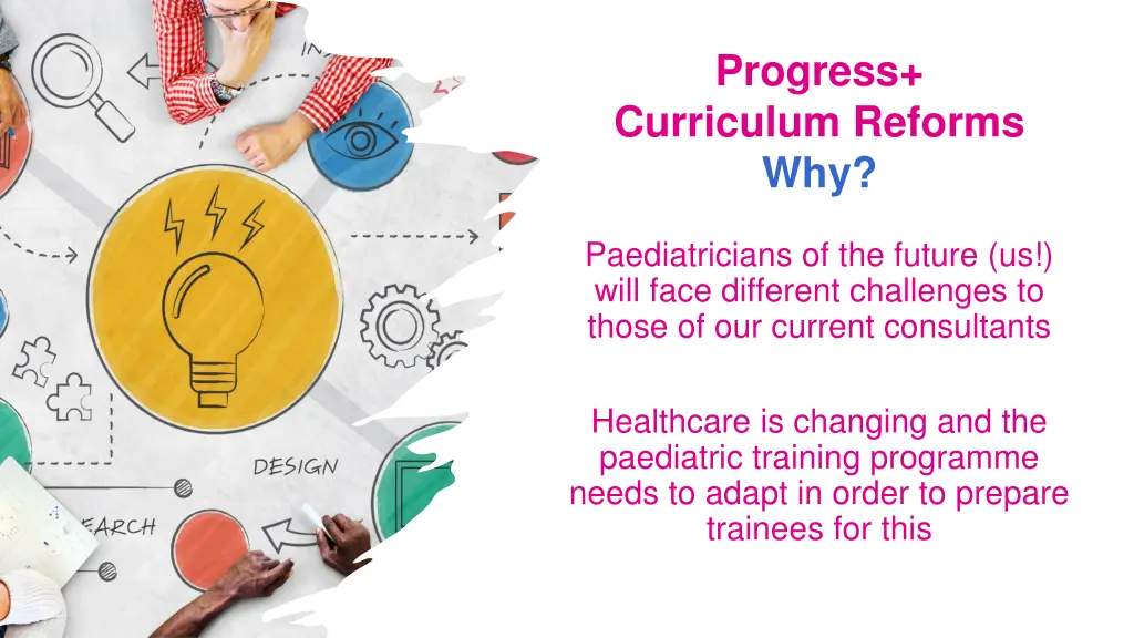 progress curriculum reforms why