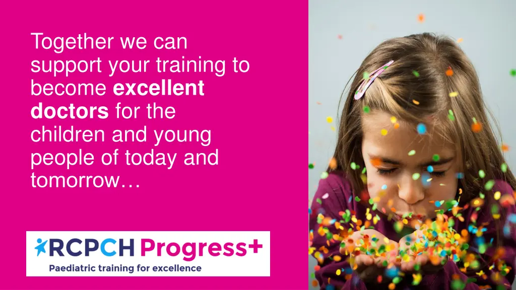 together we can support your training to become