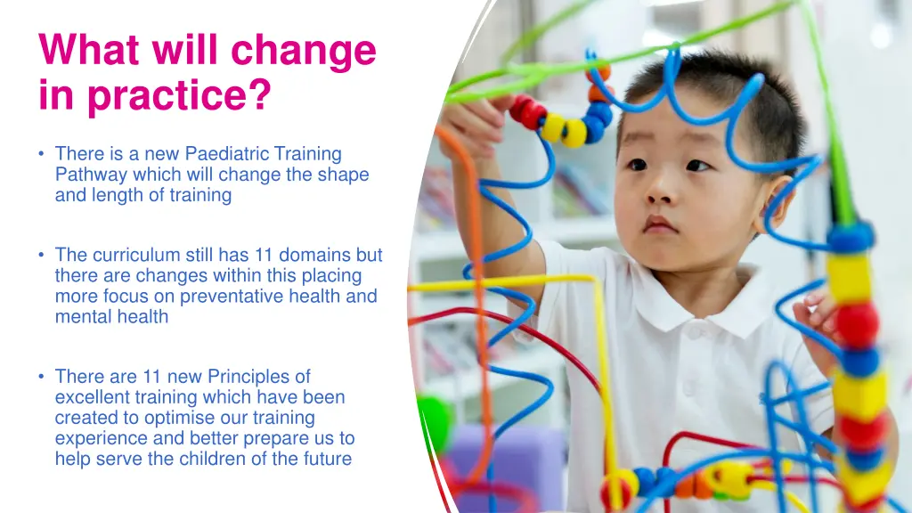 what will change in practice