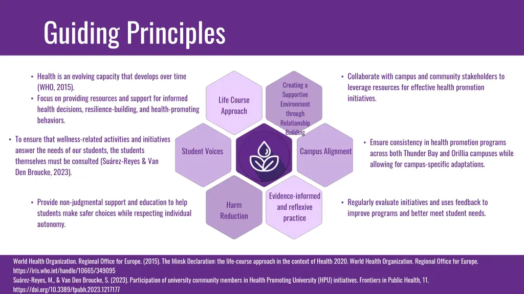 guiding principles