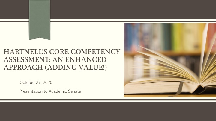 hartnell s core competency assessment an enhanced