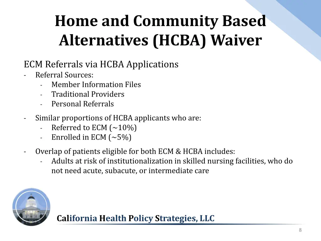 home and community based alternatives hcba waiver