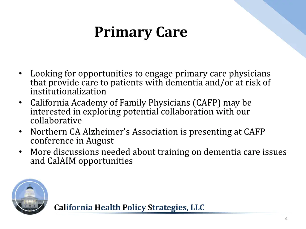 primary care