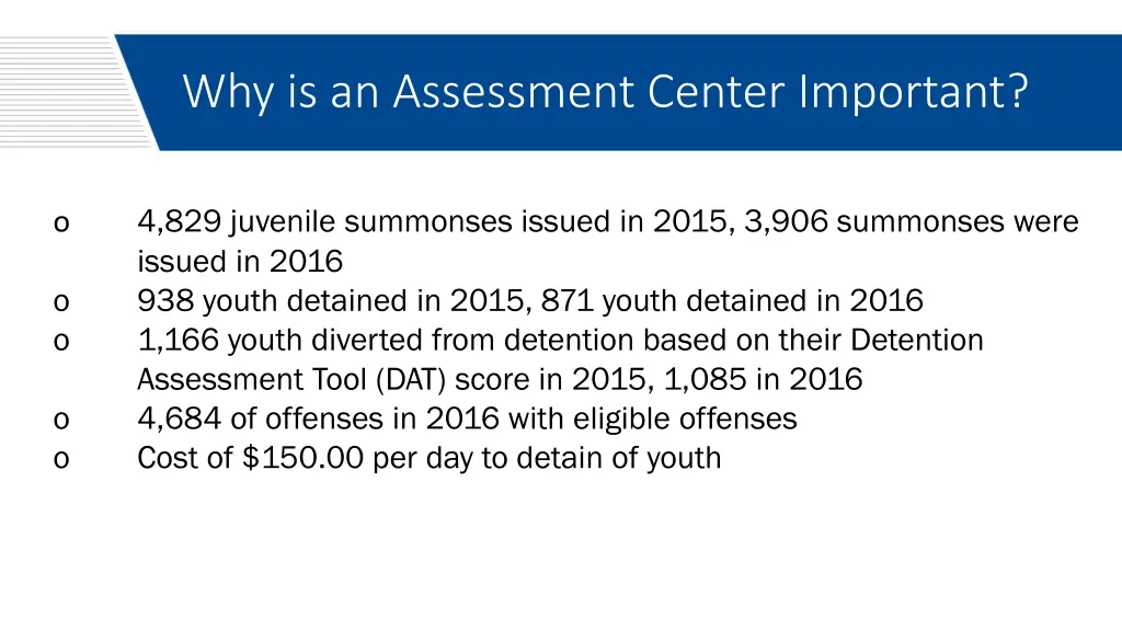 why is an assessment center important
