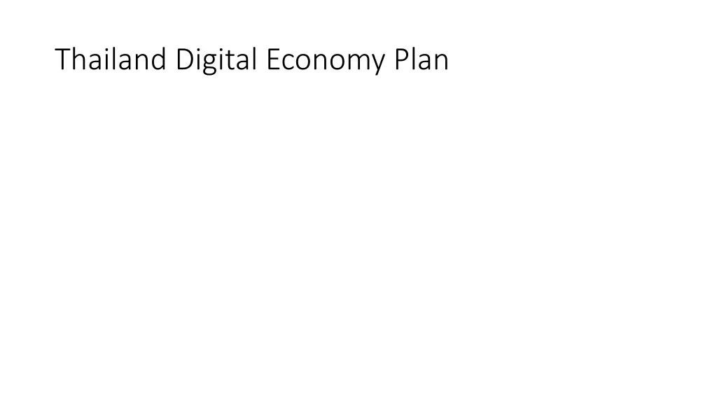 thailand digital economy plan