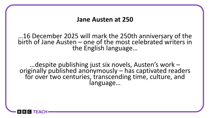 jane austen at 250