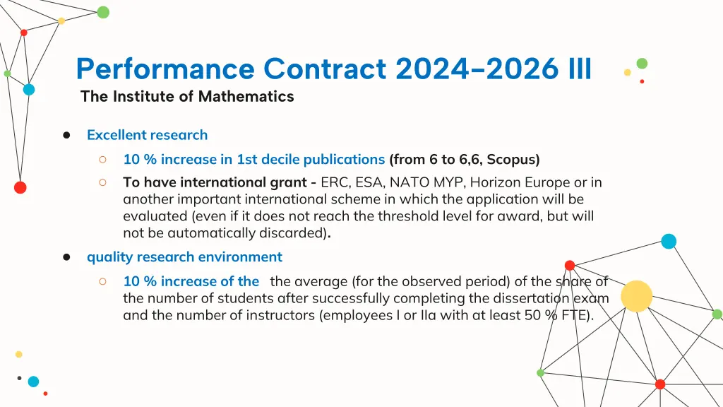 performance contract 2024 2026 iii the institute