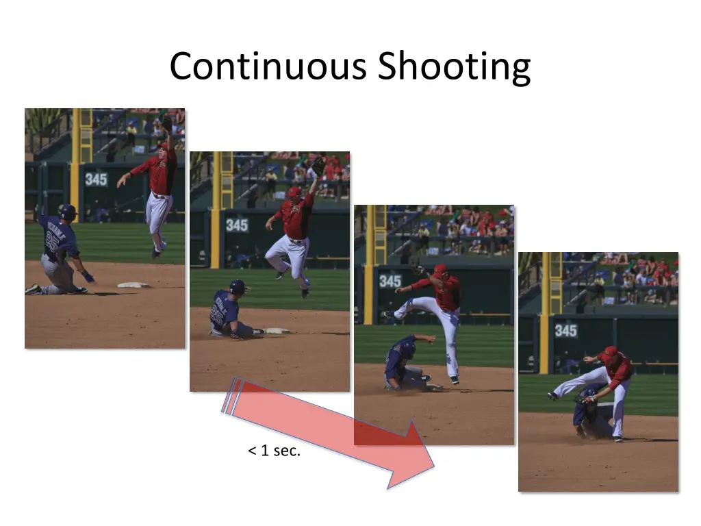 continuous shooting