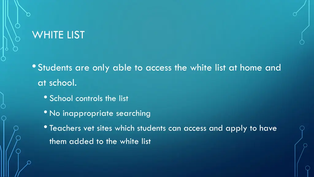 white list