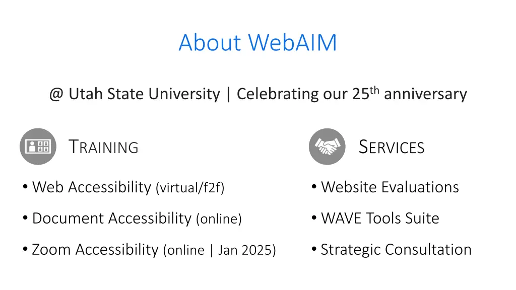 about webaim