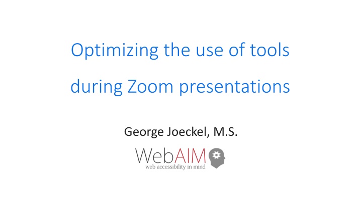 optimizing the use of tools