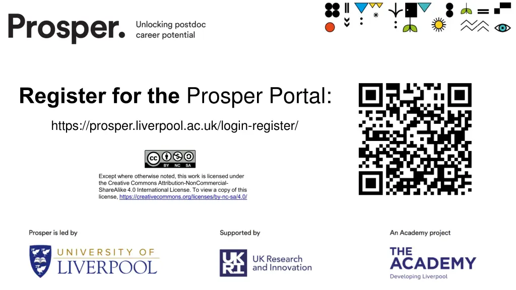 register for the prosper portal