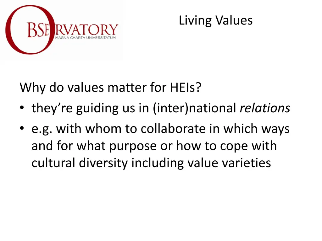 living values 3