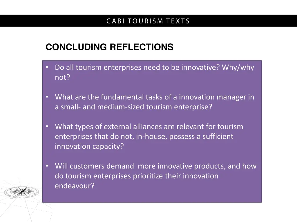 concluding reflections