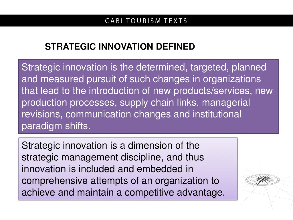 strategic innovation defined