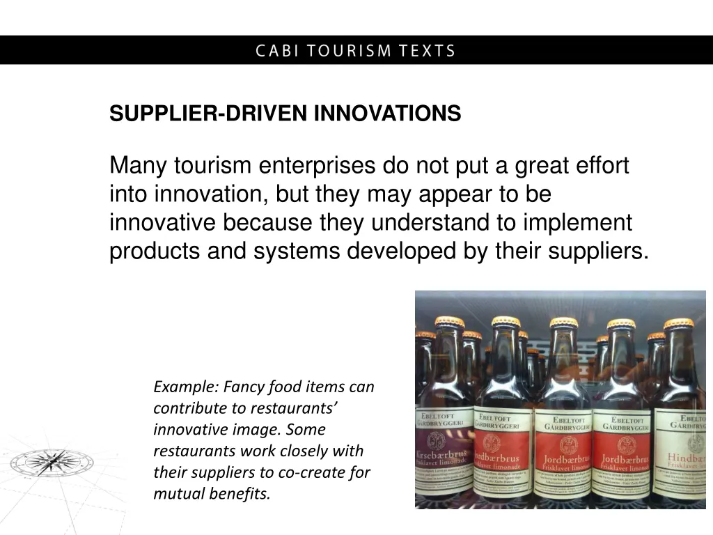 supplier driven innovations