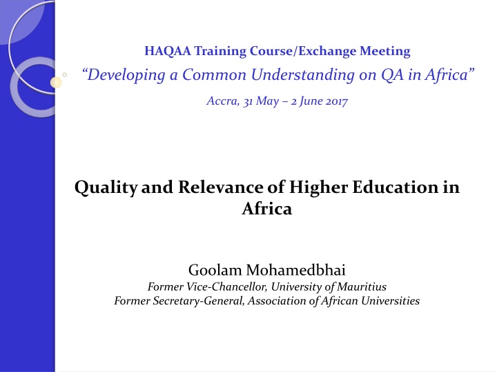 haqaa training course exchange meeting