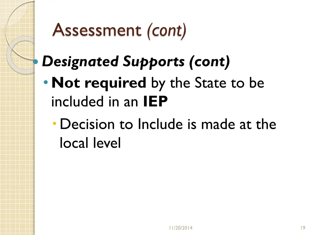 assessment cont 3