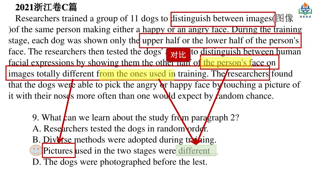 2021 c researchers trained a group of 11 dogs