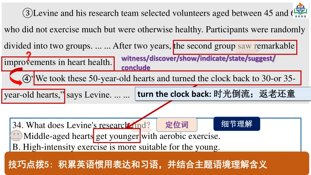 levine and his research team selected volunteers 1