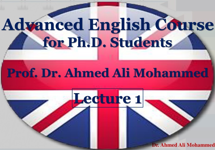advanced english course for ph d students