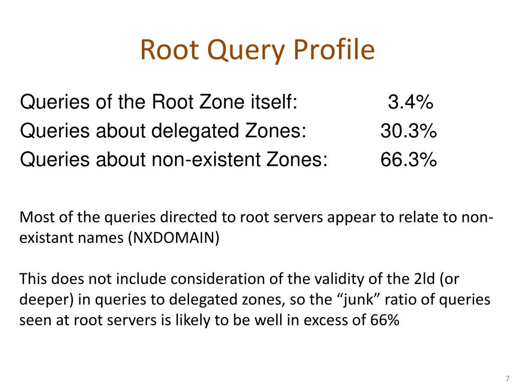 root query profile