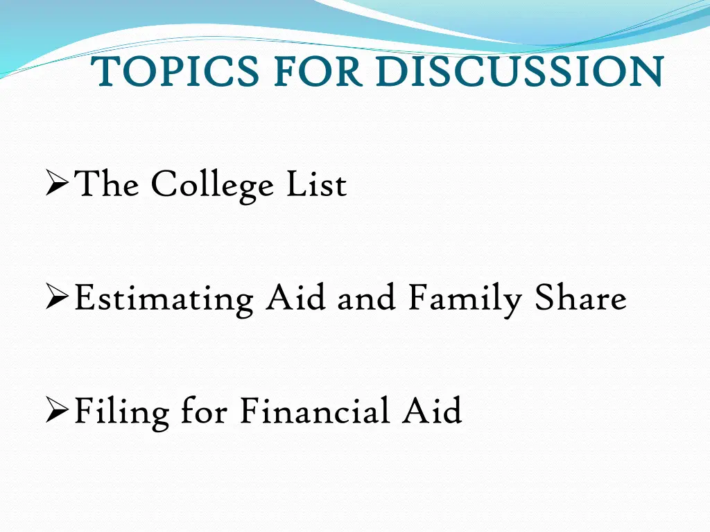 topics for discussion topics for discussion