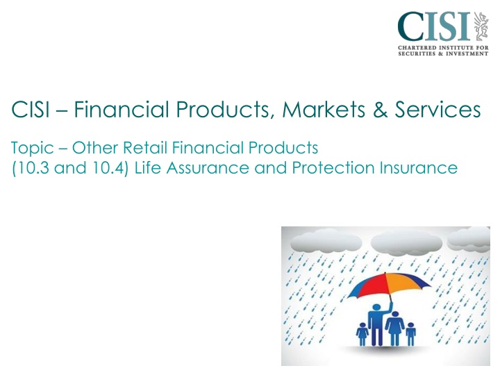 cisi financial products markets services