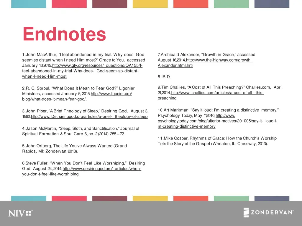 endnotes