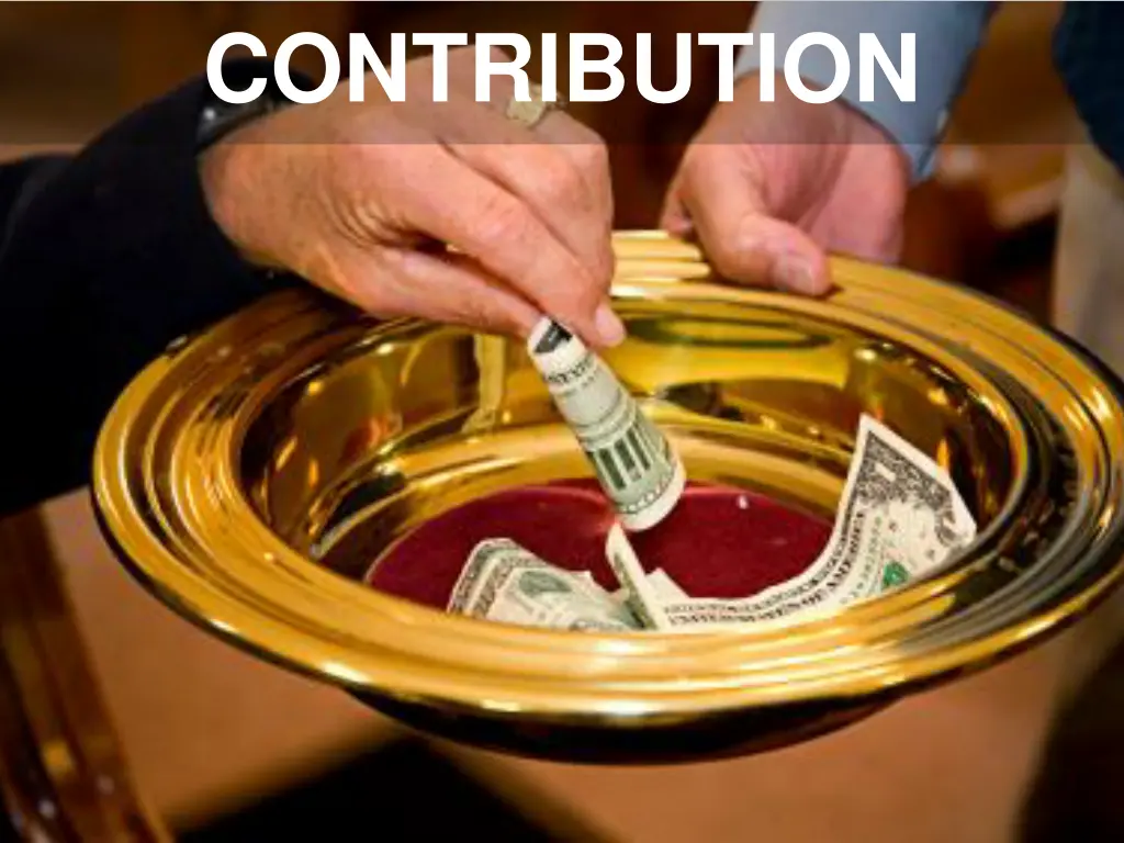 contribution