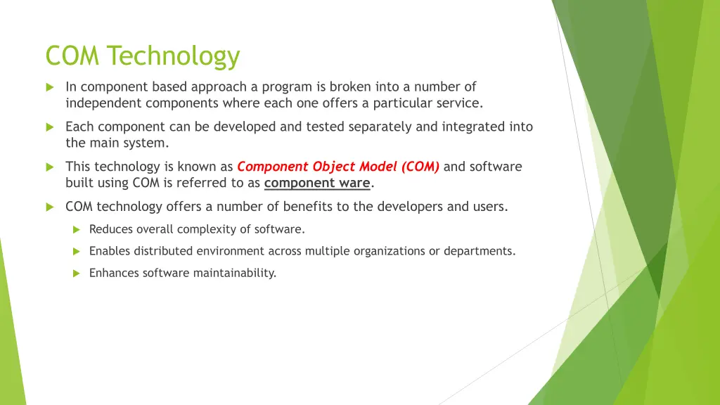 com technology