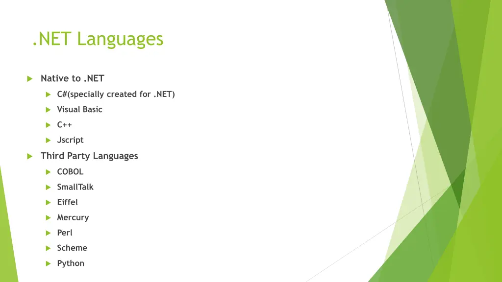 net languages