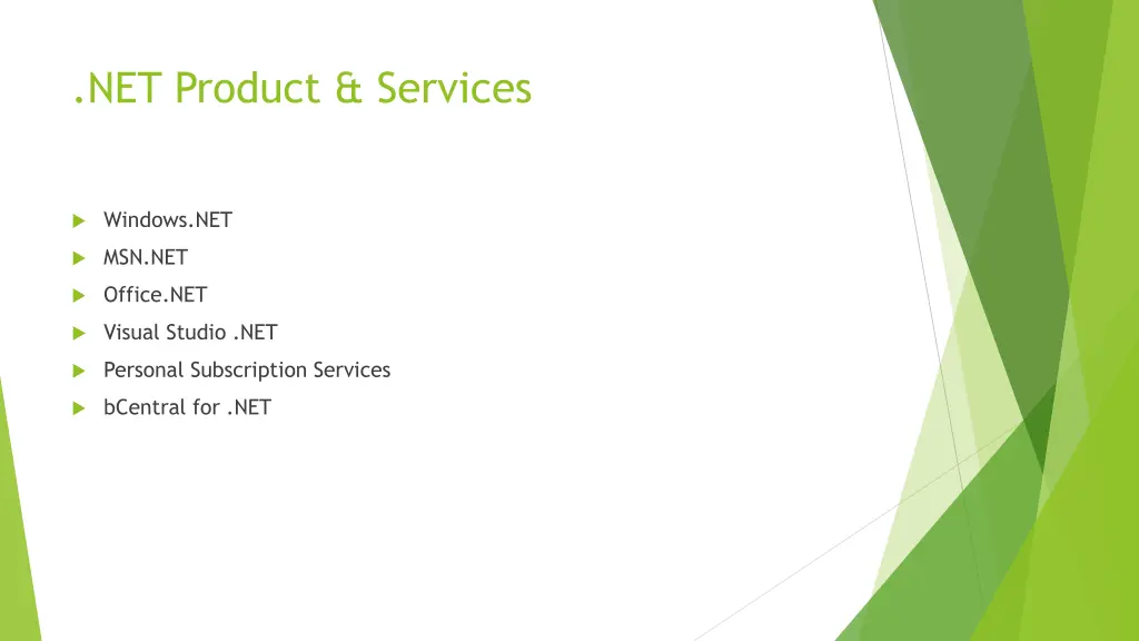 net product services