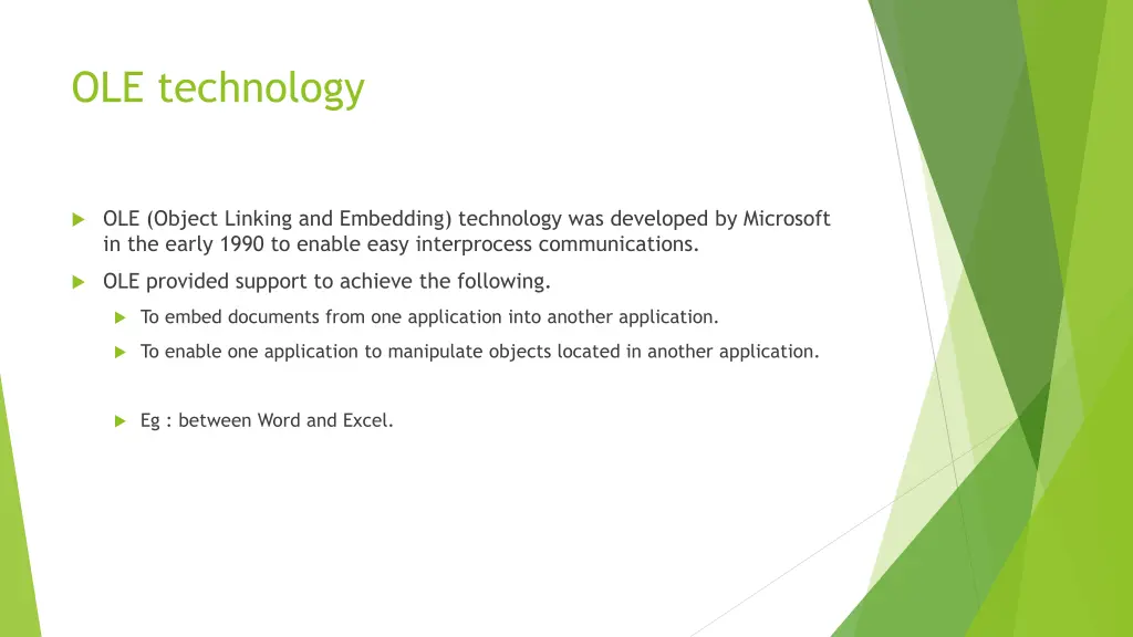 ole technology