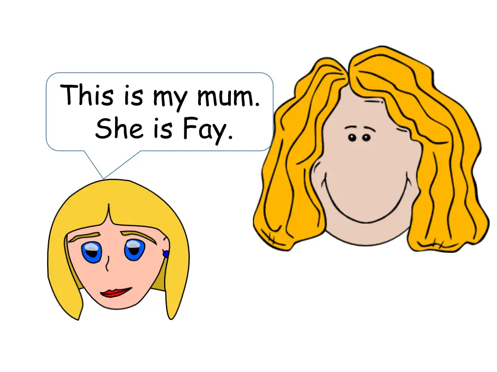 lady face cartoon clip art