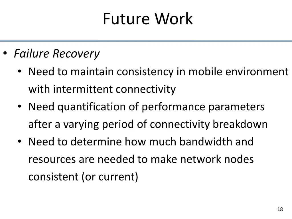 future work 1
