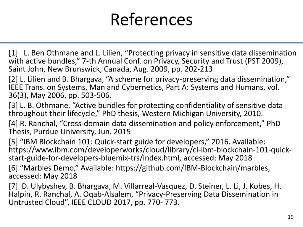 references
