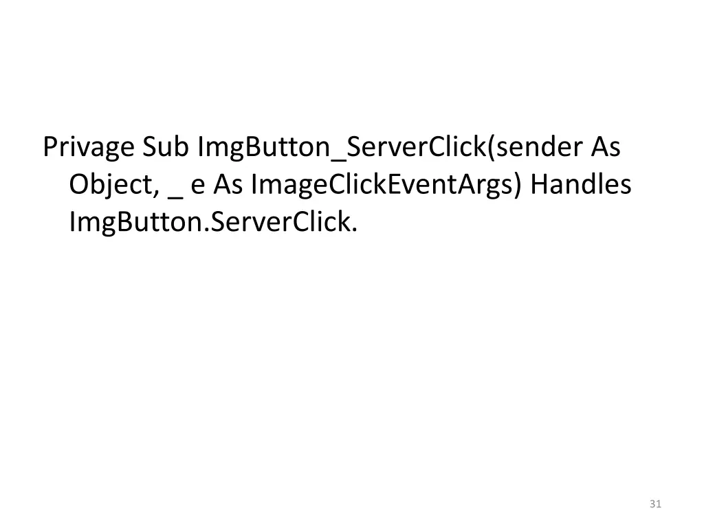 privage sub imgbutton serverclick sender