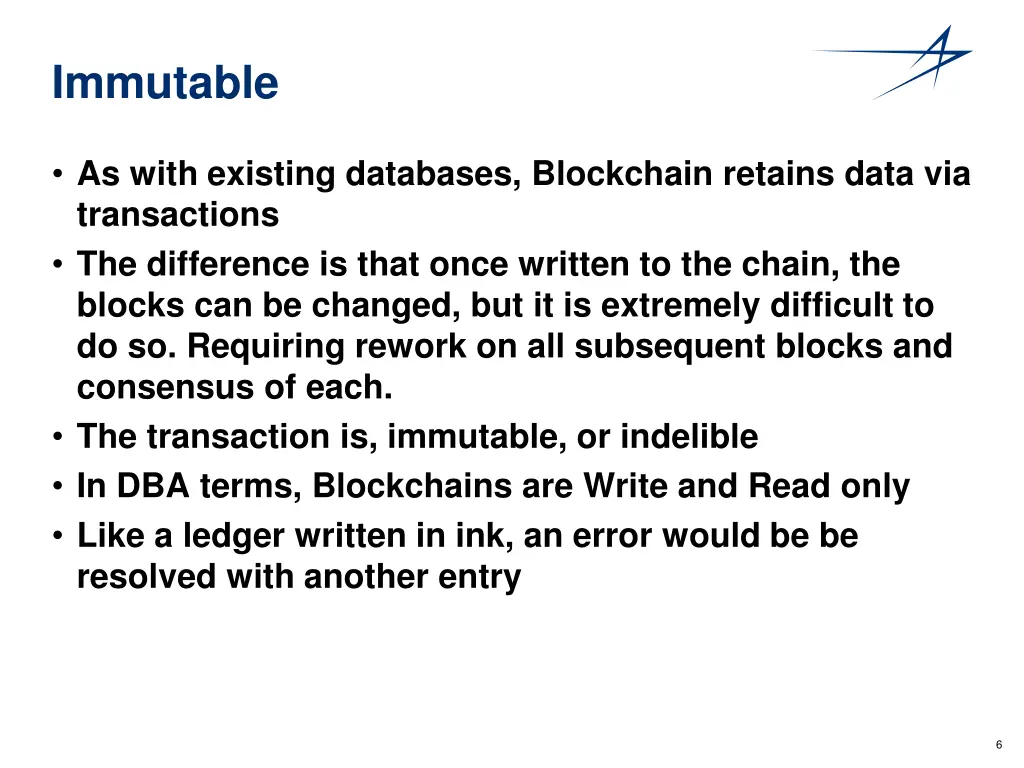 immutable
