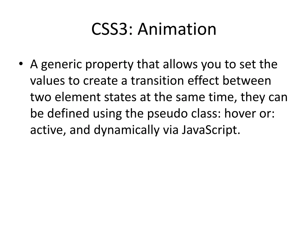 css3 animation