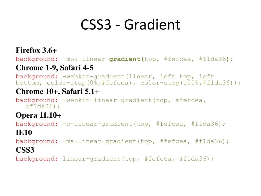 css3 gradient 2