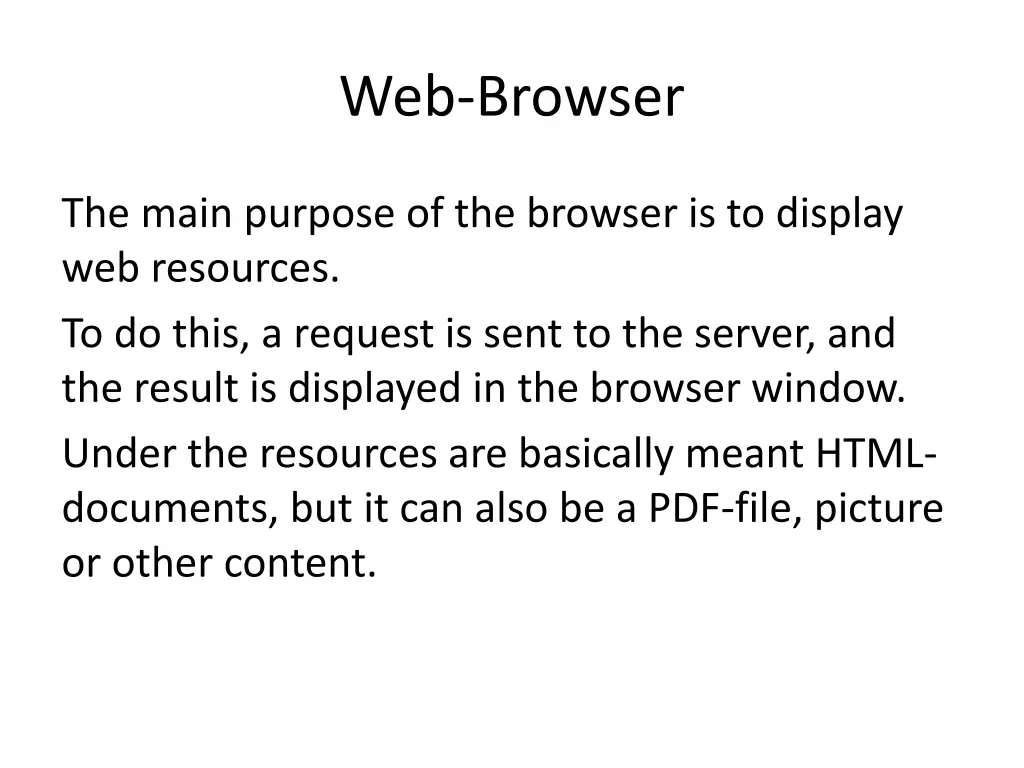 web browser