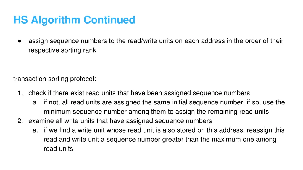 hs algorithm continued 1