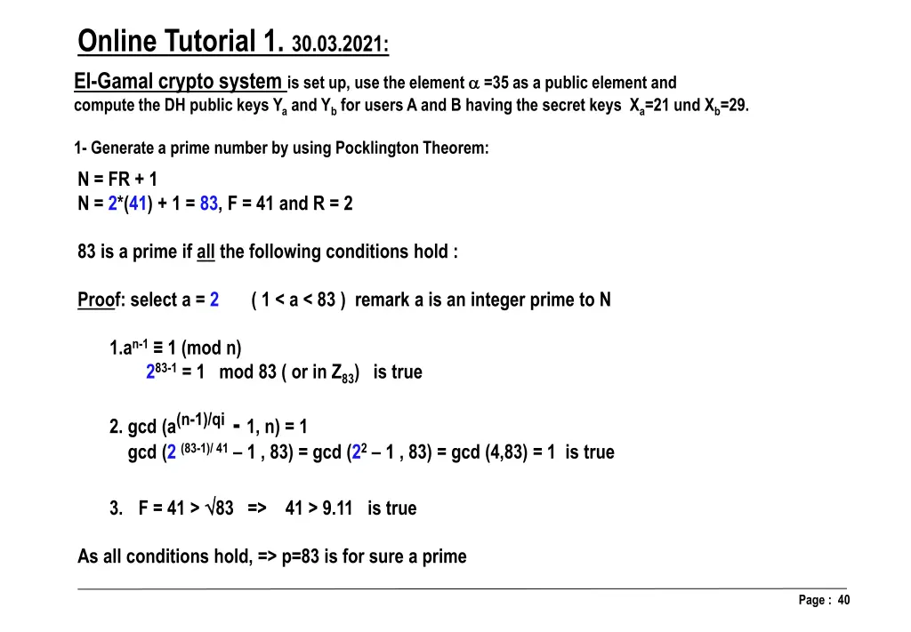 online tutorial 1 30 03 2021