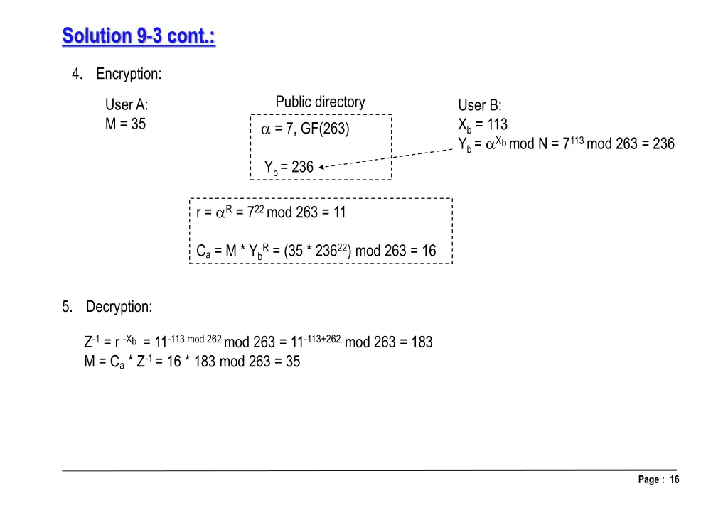 solution 9 3 cont
